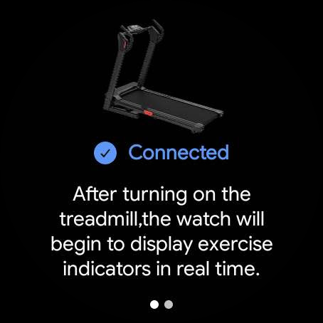 Android application Mobvoi Treadmill for wear os screenshort