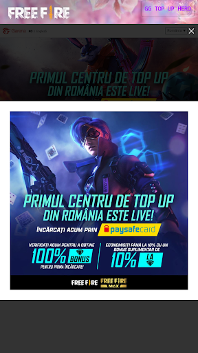 Android application Gg Top Up Hero screenshort