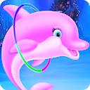 Cute Dolphin Caring & Dressup