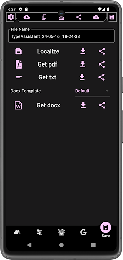 Type Assistant : Voice to Text Screen 3