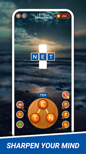 Android application Word Connect Crossword Puzzle screenshort