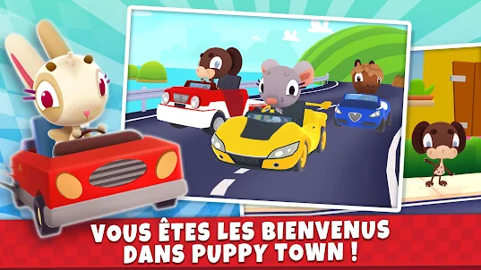 Puppy Cars - Jeux pour Enfants