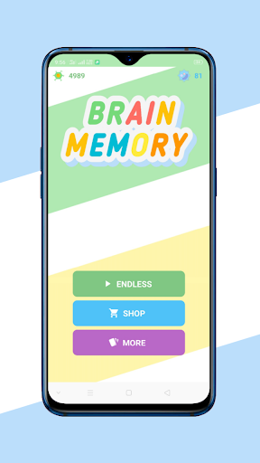 Android application Brain Memory screenshort