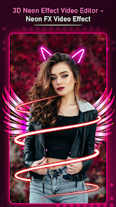 3D Neon FX Effect Video Editor 1.1 APK + Mod (Free purchase) for Android