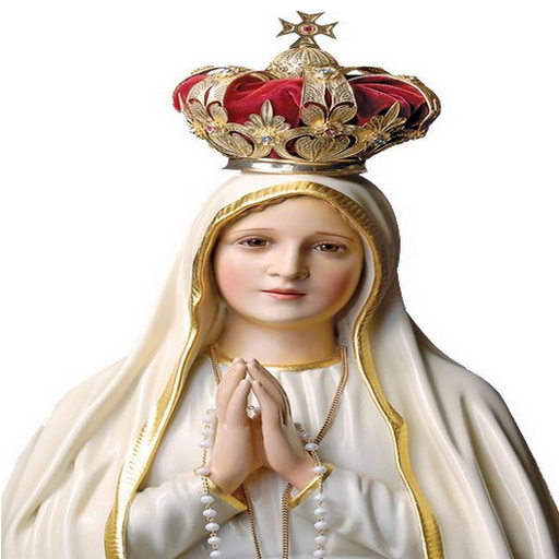 Santo Terço ou Rosário logo