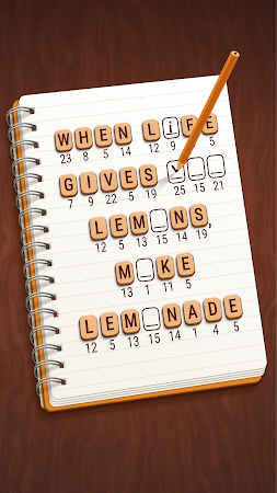 Game screenshot Colorwood Words - Cryptogram mod apk
