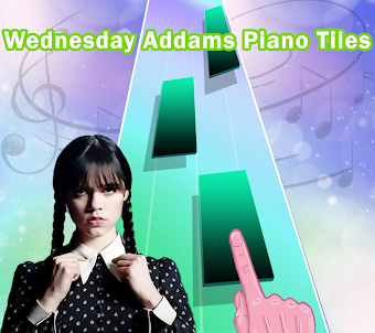 Wednesday Addams piano game