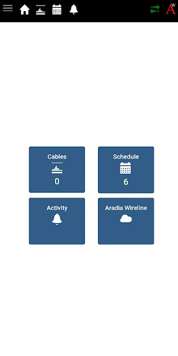 Android application Aradia Wireline screenshort