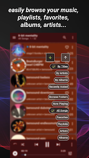 Audio Visualizer Music Player Screenshot