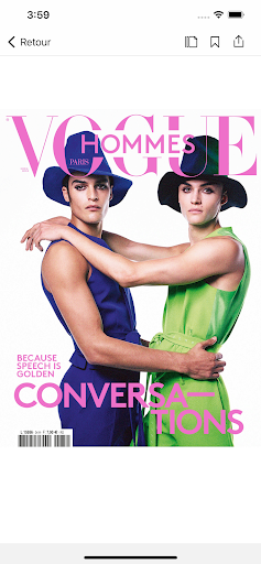 Vogue Hommes Screenshot 3 - AppWisp.com