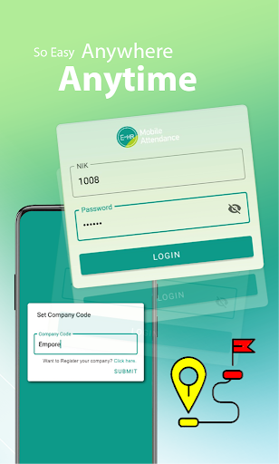 Em-HR Mobile Attendance - Absensi Online