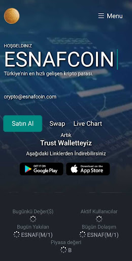 EsnafCoin Screen 2