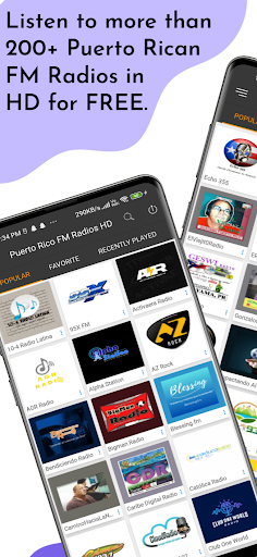 Android application Puerto Rico FM Radios HD screenshort