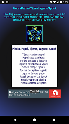 PiedraPapelTijeraLagartoSpock - Screenshot 1