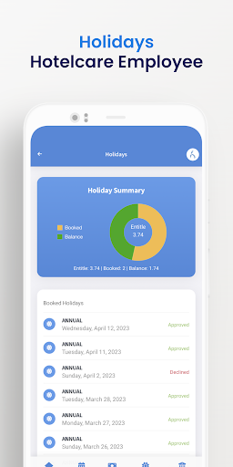 HotelCare Employee Screen 3