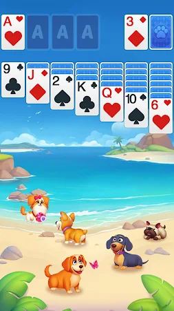 Game screenshot ソリティア ドッグレスキュー mod apk