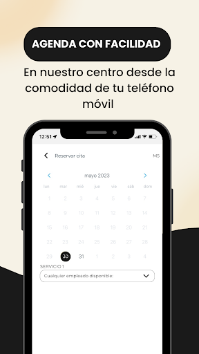 Android application M5 para Clientes screenshort