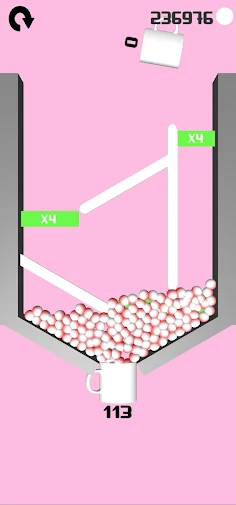 Cup drop ball - Screenshot 1