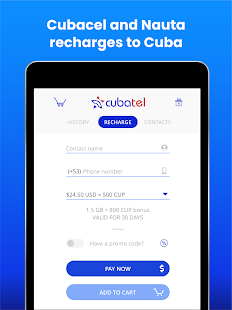 Cubatel - Mobile recharges to Cuba 2.9.5 screenshots 17