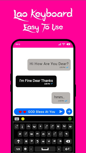 Android application Lao Keyboard screenshort