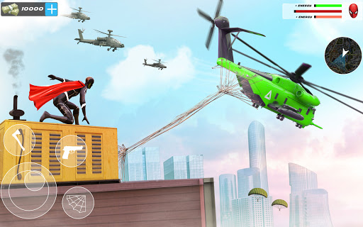 Miami Rope Hero Man Spider City Gangster