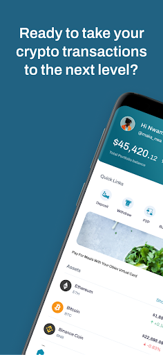 Android application Obiex - Swap, Buy & Sell BTC screenshort