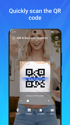 QR & Barcode Scanner Screen 2