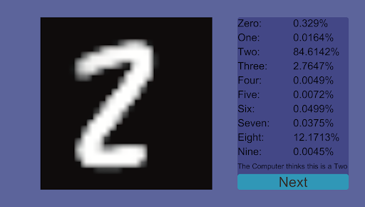 Android application Neural Network Experiments screenshort