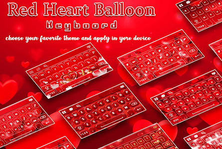 Red Heart Keyboard Unknown