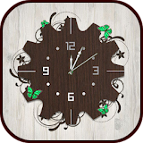 Wooden Clock Live Wallpaper icon