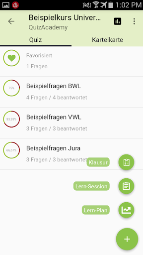 QuizAcademy University Edition Screen 2