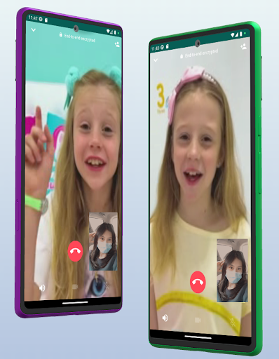 Android application Like Nastya Video Call Prank screenshort