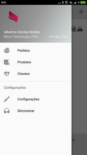 Albatros Vendas Mobile Screen 2