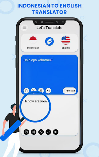 Indonesian-English Translator Screen 3