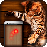 Cat toy: laser point icon