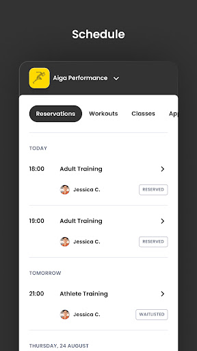 Aiga Performance Screen 3