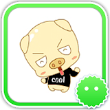 Stickey Cool Pig icon