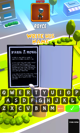 Android application Fate Note screenshort