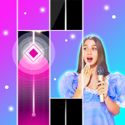 Lady Diana Piano tiles logo