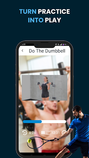 Screenshot of Tennis Training