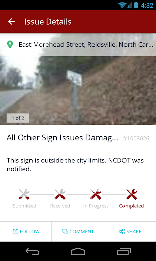 Reidsville Connect Screen 2