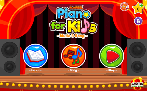 Screenshot of Marbel Piano - Play and Learn
