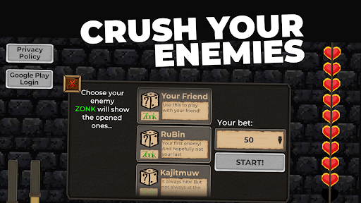 Zonk: Dice RPG screenshot 1