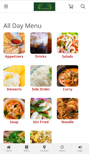 Thai Rice Restaurant Screen 2