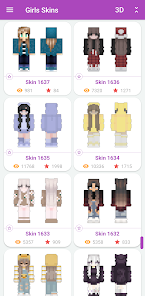 Meninas Skins de Minecraft – Apps no Google Play