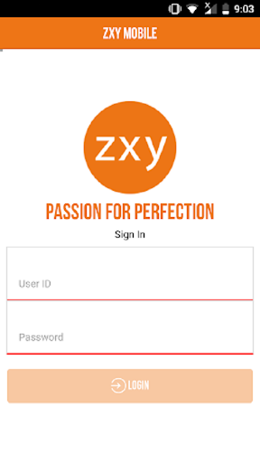 Android application ZXY ECM screenshort