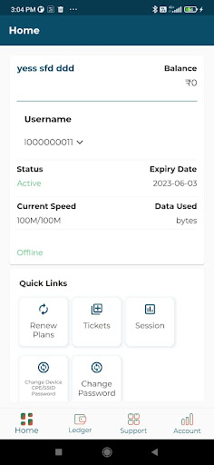 Android application DLGTPL Customer screenshort