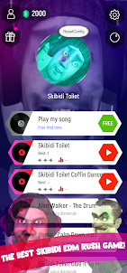 Skibidi Toilet Music Tiles Hop