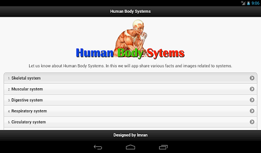 Human Body System Screen 2