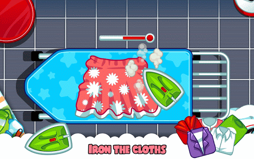 Screenshot of Marbel Laundry - Kids Game